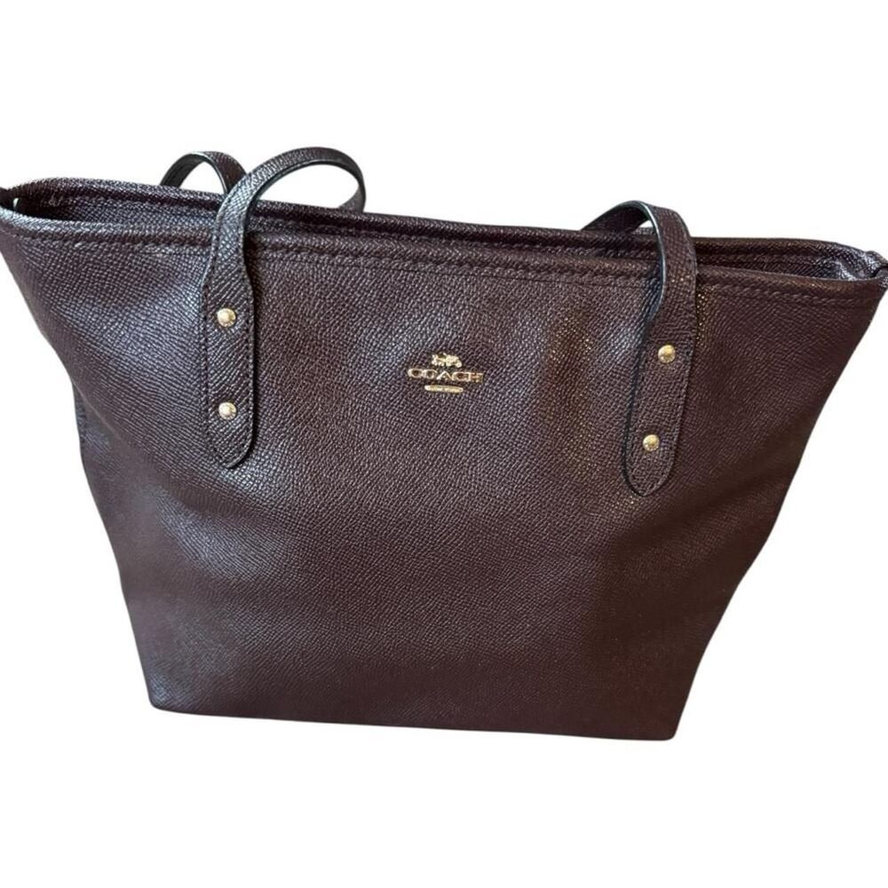 Coach Women's Red and Purple Bag